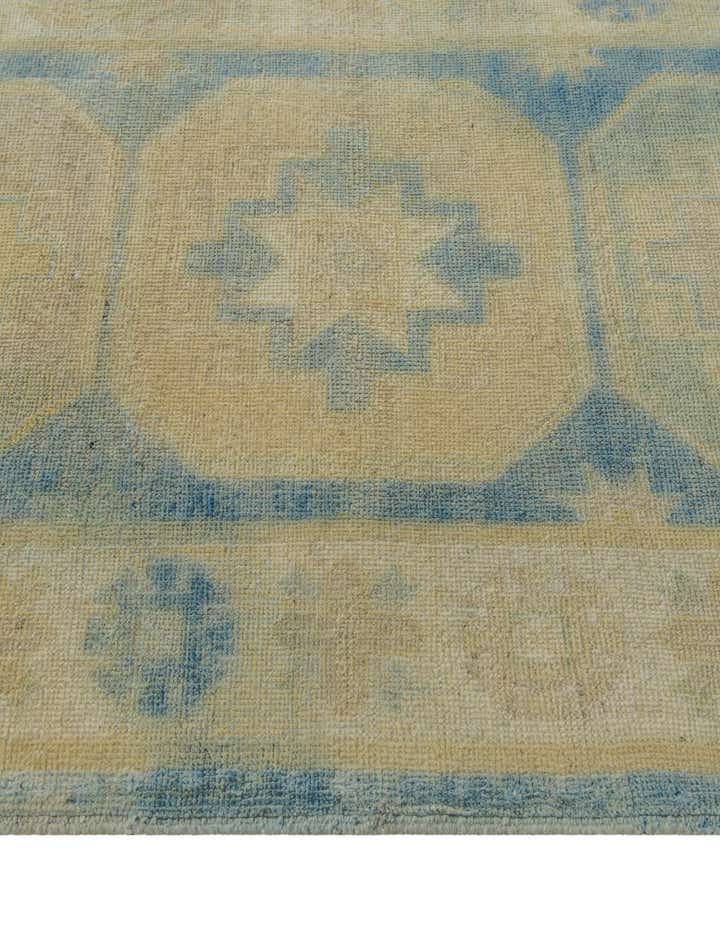 2' 10 x 10' Hand Knotted Oushak Wool Runner Rug