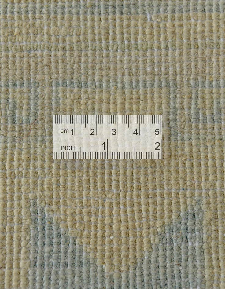 Detail image of 2' 10 x 10'  Hand Knotted Oushak Wool Runner Rug