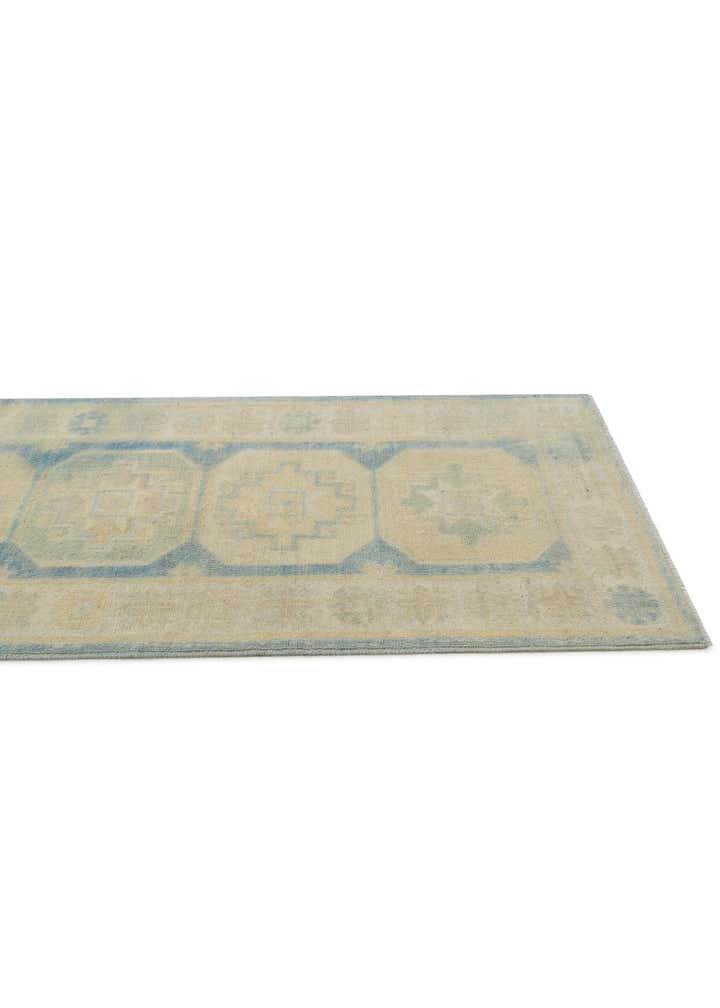 2' 10 x 10' Hand Knotted Oushak Wool Runner Rug