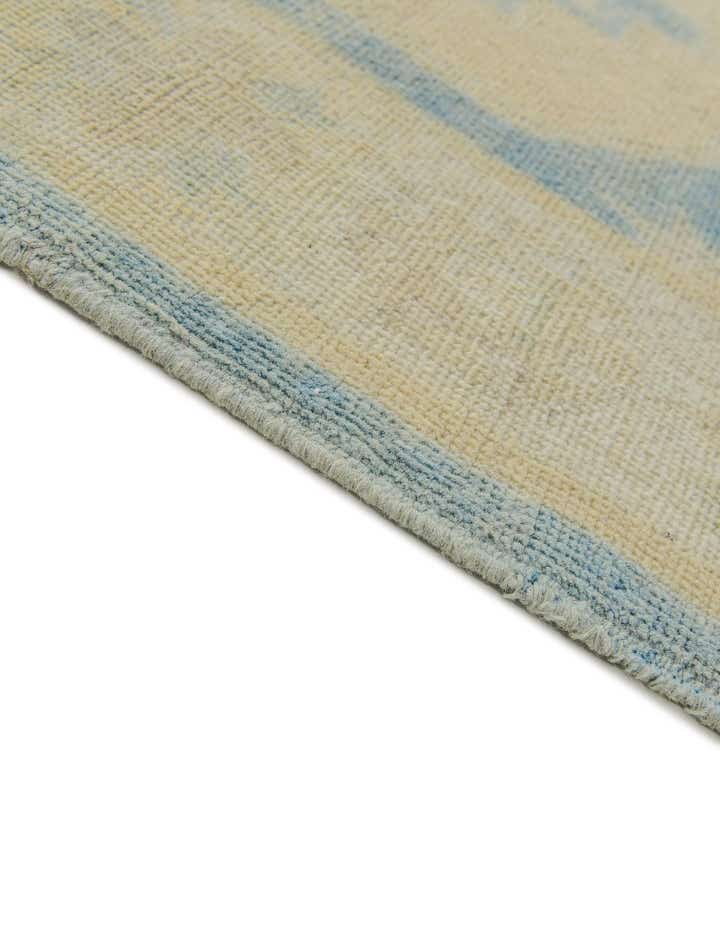 2' 10 x 10' Hand Knotted Oushak Wool Runner Rug