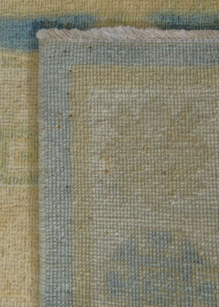 2' 10 x 10' Hand Knotted Oushak Wool Runner Rug
