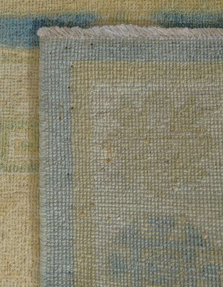 2' 10 x 10' Hand Knotted Oushak Wool Runner Rug