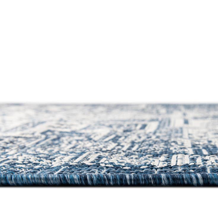 Detail image of 2' x 6' Easy-Clean Aztec Indoor / Outdoor Runner Rug