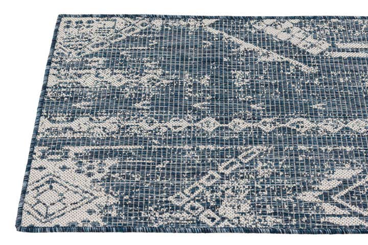 2' x 6' 2 Easy-Clean Bohemian Indoor / Outdoor Runner Rug