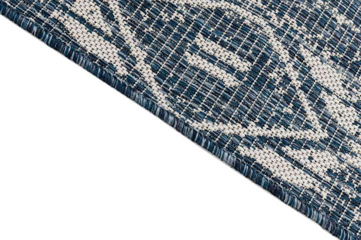 2' x 6' 2 Easy-Clean Bohemian Indoor / Outdoor Runner Rug