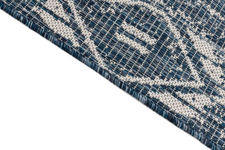 Detail image of 2' x 6' 2 Easy-Clean Bohemian Indoor / Outdoor Runner Rug