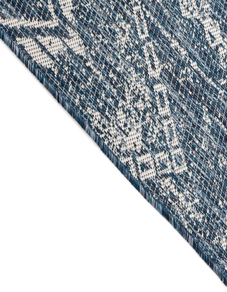 Detail image of 2' x 6' 2  Washable Bohemian Indoor / Outdoor Runner Rug