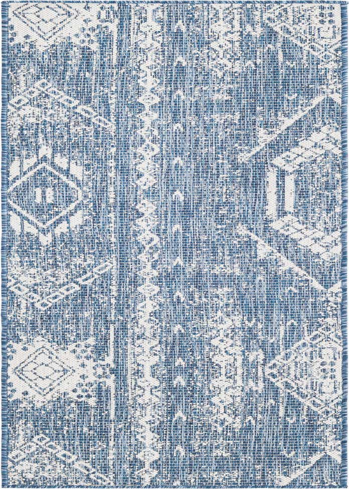 2' x 6' Easy-Clean Bohemian Indoor / Outdoor Runner Rug