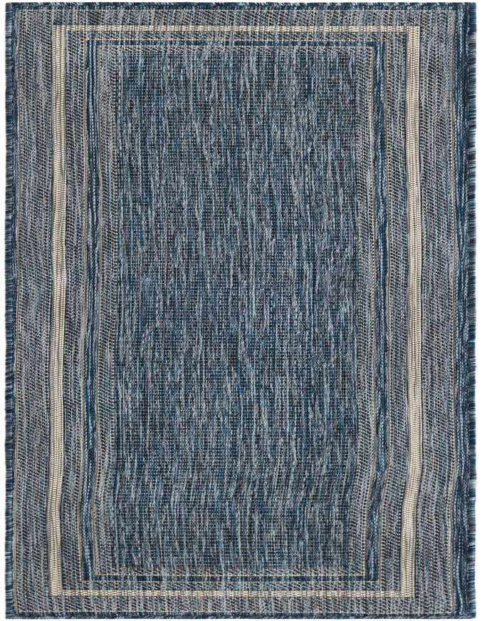 2' x 6' Easy-Clean Border Indoor / Outdoor Runner Rug