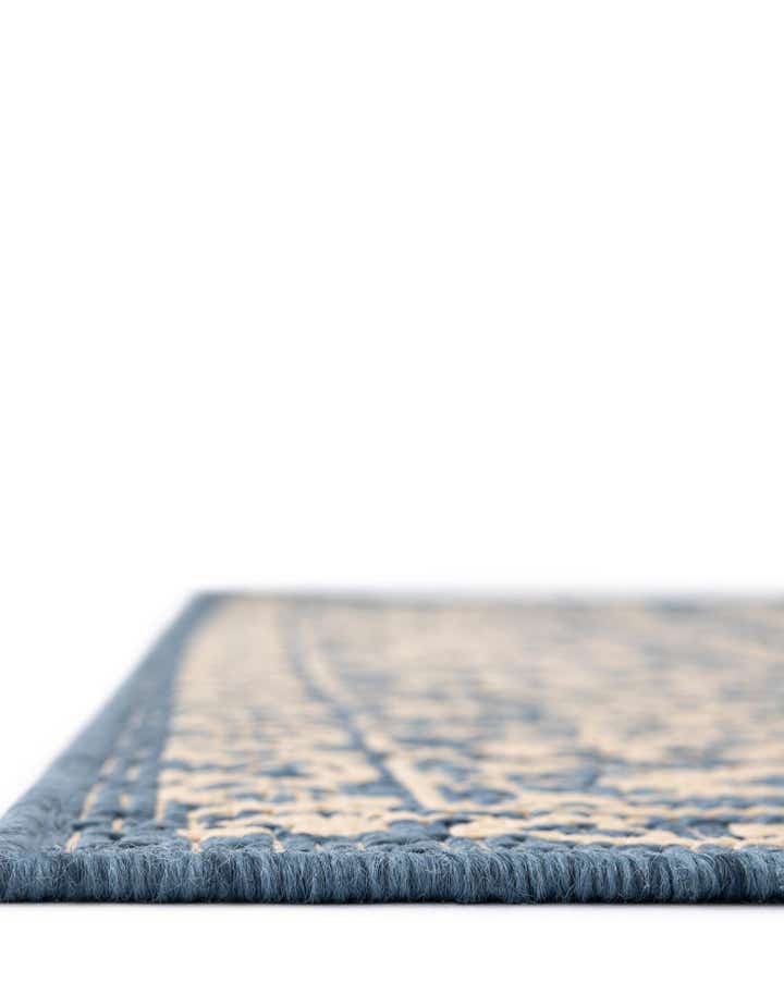 2' x 6' Easy-Clean Botanical Indoor / Outdoor Runner Rug
