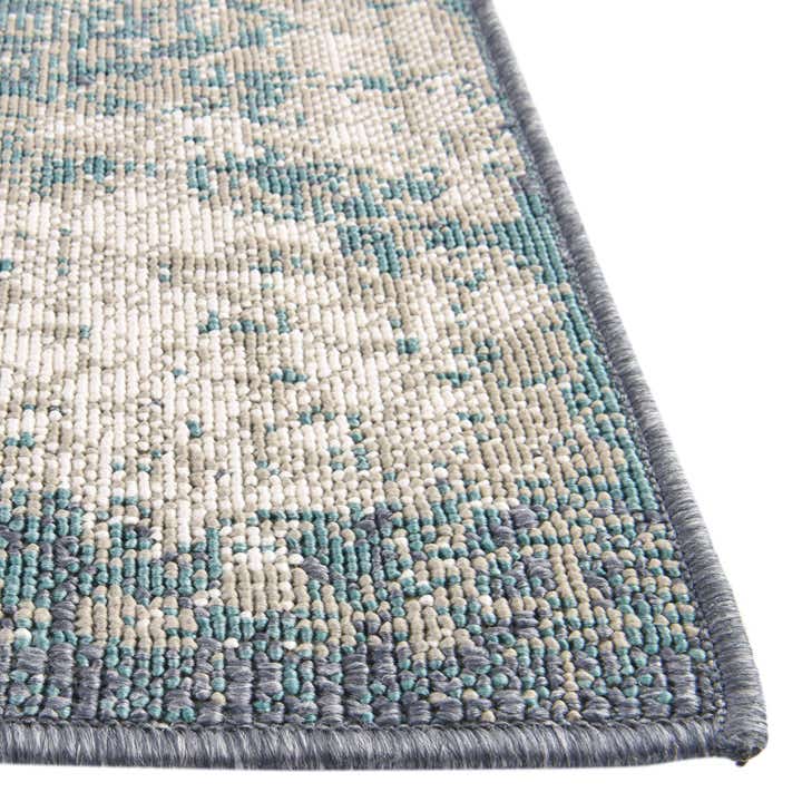 2' x 8' Easy-Clean Coastal Indoor / Outdoor Runner Rug