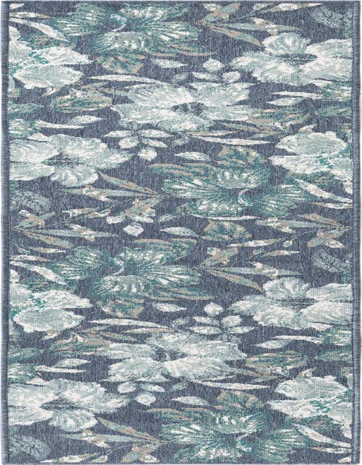 Detail image of 2' x 8' Easy-Clean Coastal Indoor / Outdoor Runner Rug