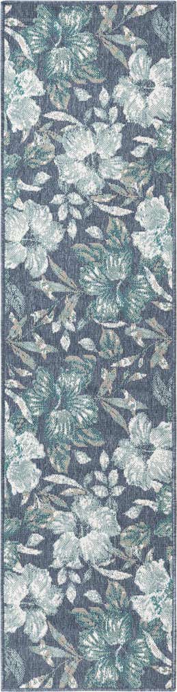 2' x 8' Easy-Clean Coastal Indoor / Outdoor Runner Rug