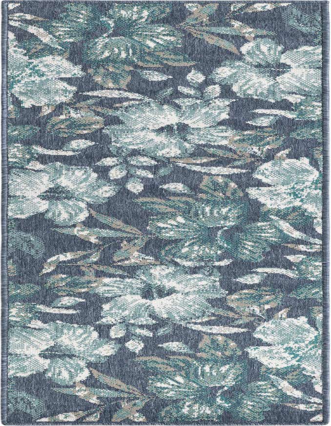 2' x 6' Easy-Clean Coastal Indoor / Outdoor Runner Rug