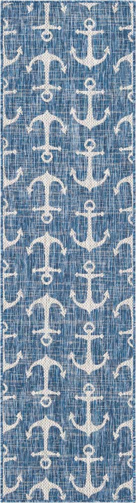 2' x 8' Easy-Clean Coastal Indoor / Outdoor Runner Rug
