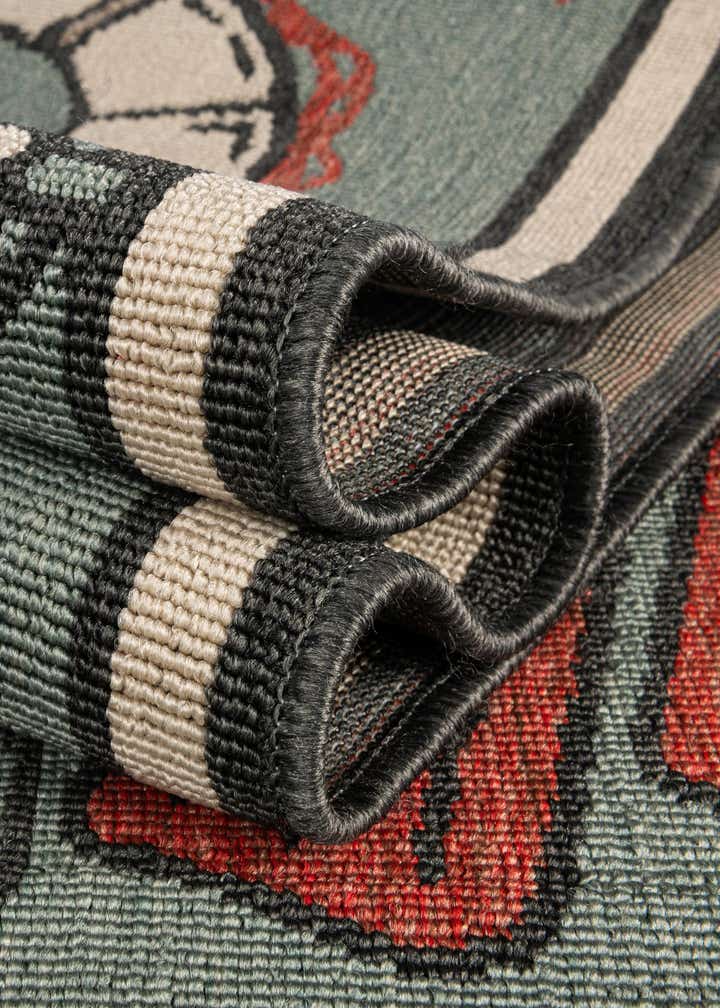 2' x 6' Easy-Clean Coastal Indoor / Outdoor Runner Rug