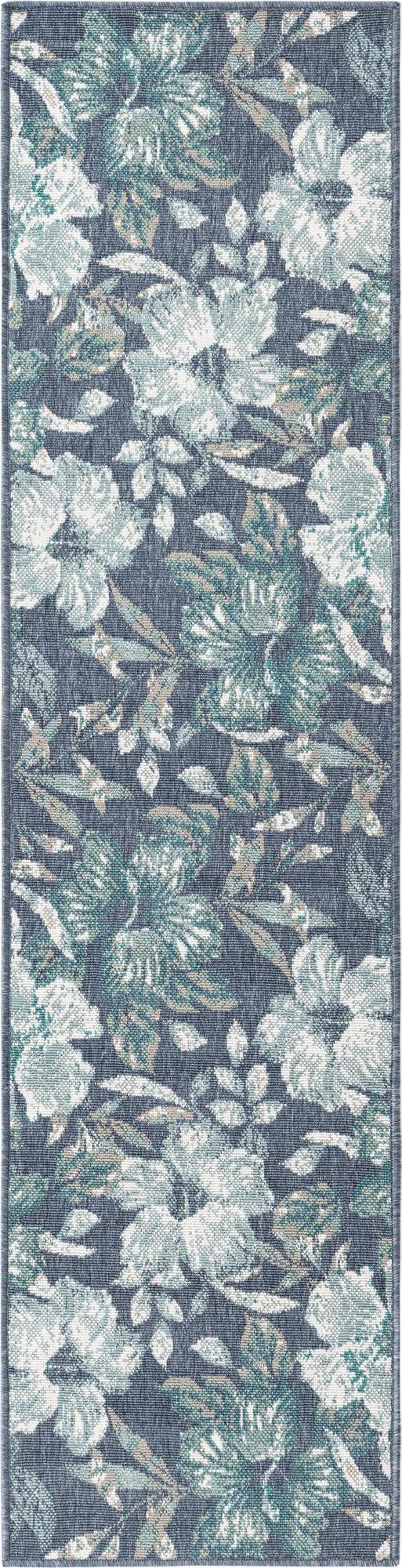 2' x 8'  Washable Coastal Indoor / Outdoor Runner Rug