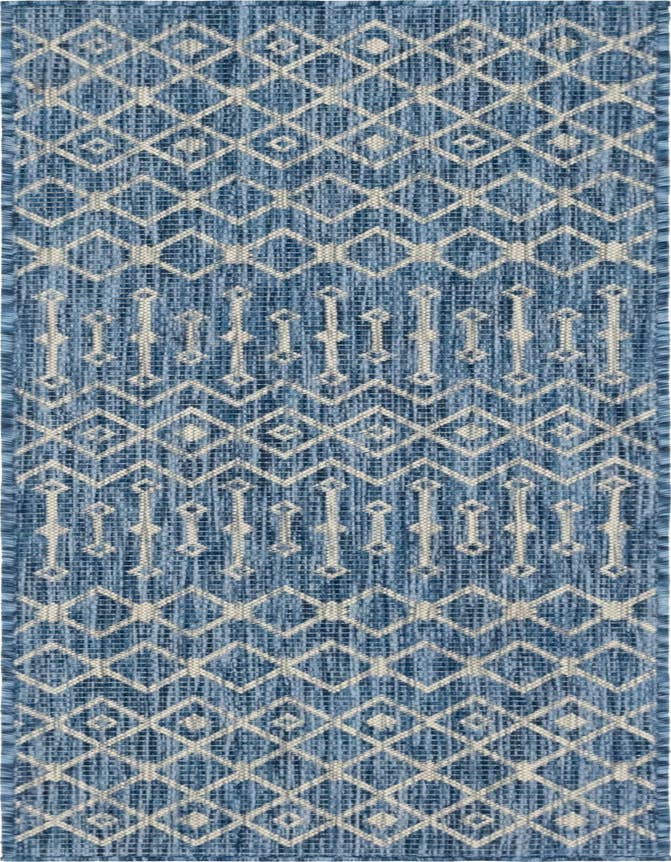 Detail image of 2' x 6' Easy-Clean Lattice Indoor / Outdoor Runner Rug