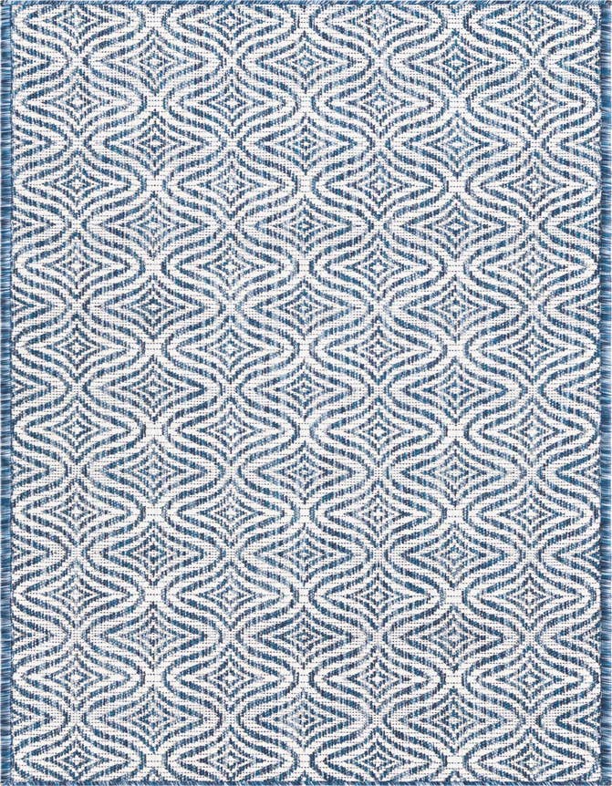 Detail image of 2' x 6' Easy-Clean Lattice Indoor / Outdoor Runner Rug