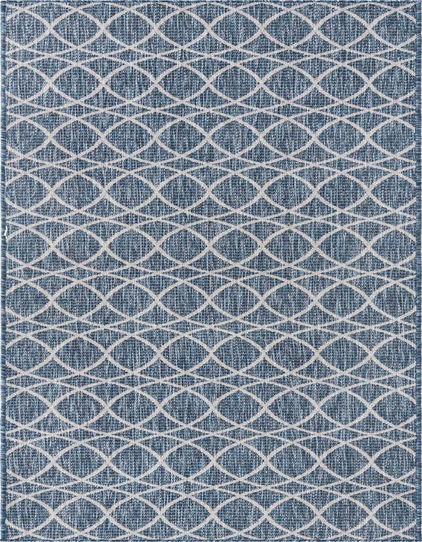 Detail image of 2' 7 x 10' Easy-Clean Lattice Indoor / Outdoor Runner Rug