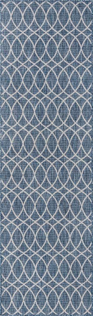80cm x 305cm Easy-Clean Lattice Indoor / Outdoor Runner Rug