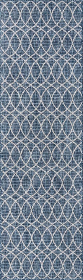 Detail image of 80cm x 305cm Easy-Clean Lattice Indoor / Outdoor Runner Rug