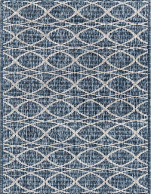 Detail image of 2' x 8' Easy-Clean Lattice Indoor / Outdoor Runner Rug