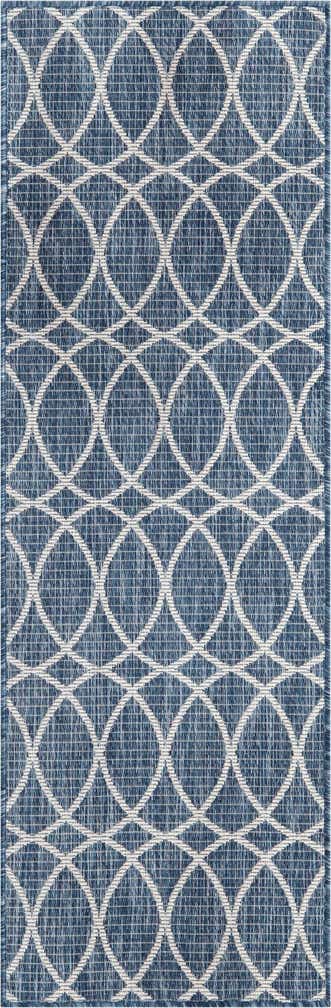 60cm x 185cm Leicht zu reinigen Lattice Innen- / Außenbereich Läufer Teppich