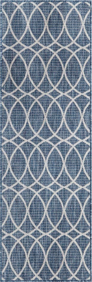 Detailansicht von 60cm x 185cm Leicht zu reinigen Lattice Innen- / Außenbereich Läufer Teppich