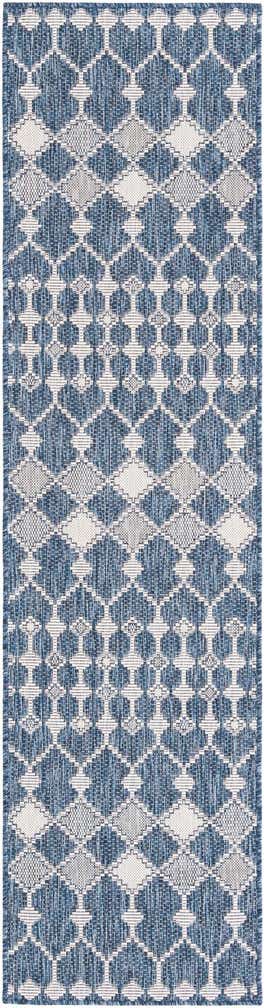 60cm x 245cm Leicht zu reinigen Lattice Innen- / Außenbereich Läufer Teppich