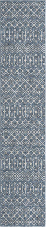 Detail image of 2' 7 x 13' Easy-Clean Lattice Indoor / Outdoor Runner Rug