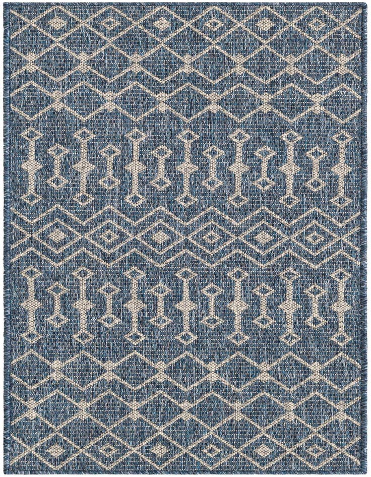 Detail image of 2' x 4' Easy-Clean Lattice Indoor / Outdoor Runner Rug