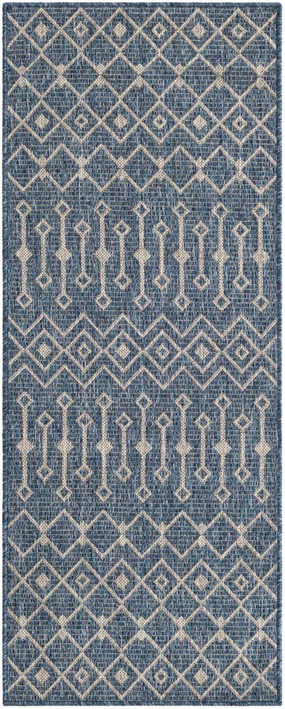 2' x 5' Easy-Clean Lattice Indoor / Outdoor Runner Rug