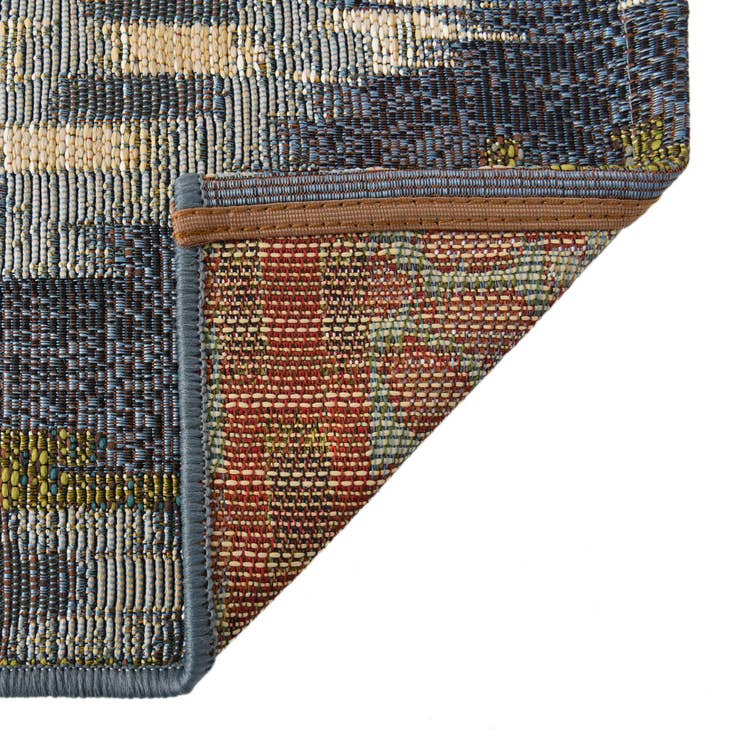 Detail image of 2' 7 x 12' Easy-Clean Modern Indoor / Outdoor Runner Rug