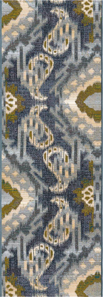 Detail image of 2' x 6' Easy-Clean Modern Indoor / Outdoor Runner Rug