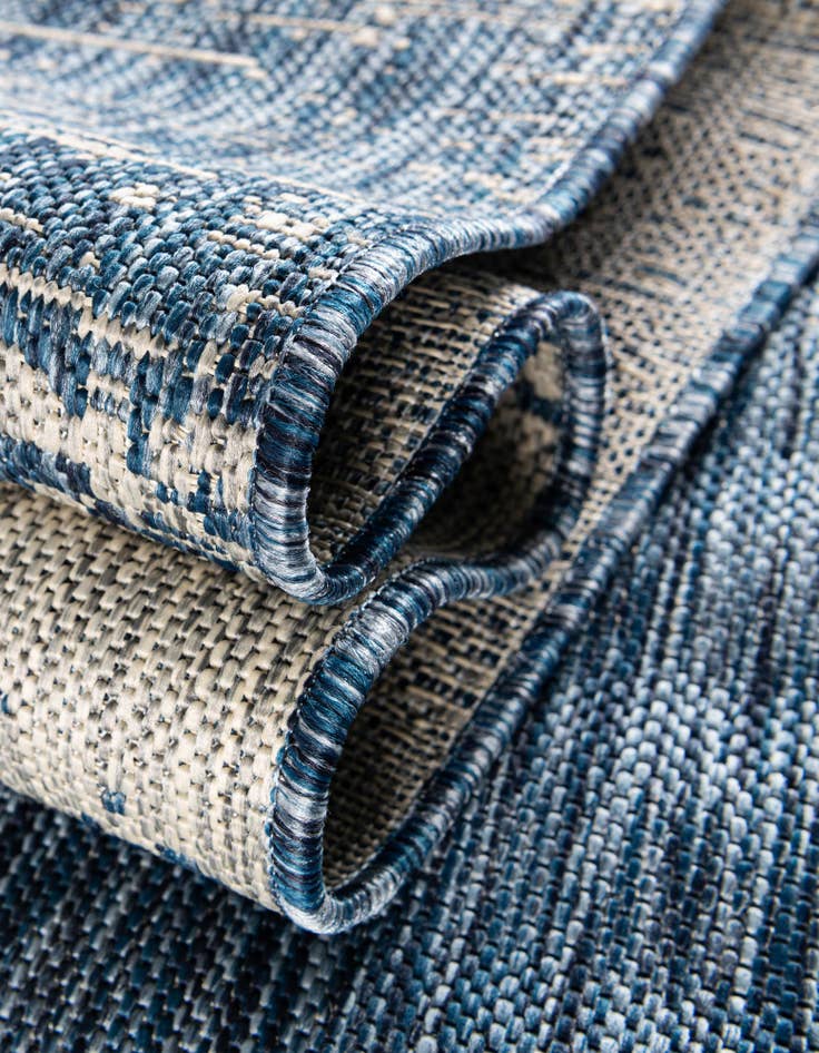 Detail image of 2' x 6'  Washable Modern Indoor / Outdoor Runner Rug