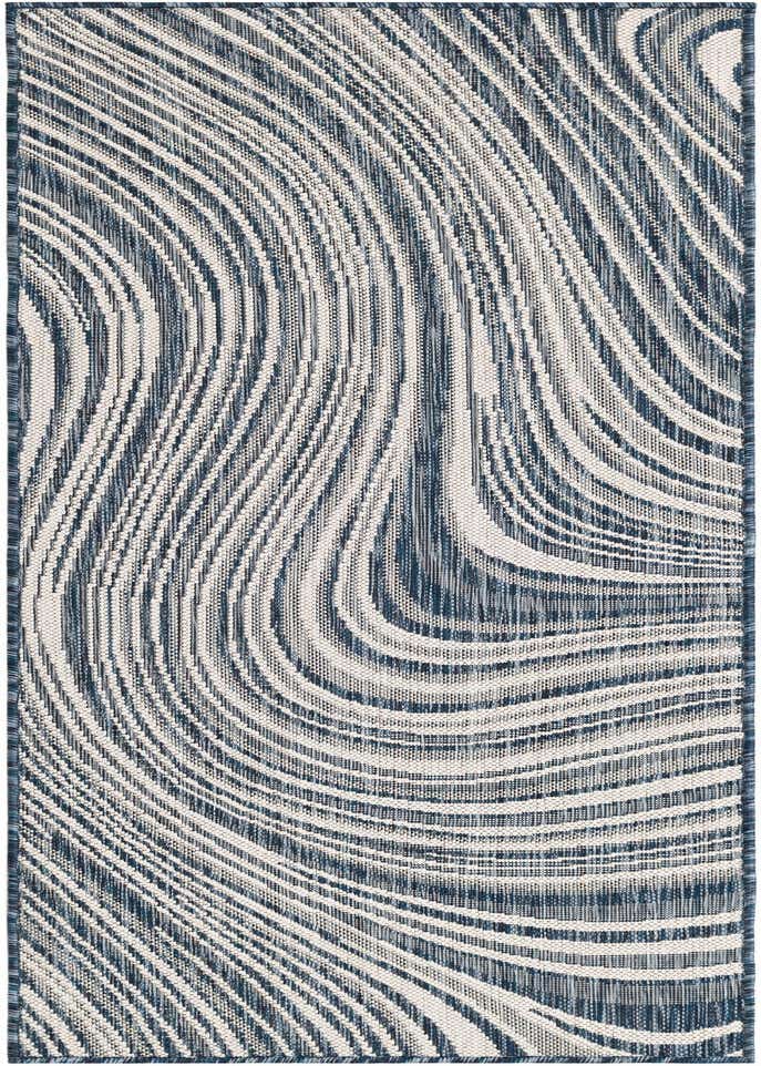 2' x 6' Easy-Clean Modern Indoor / Outdoor Runner Rug