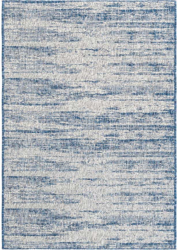 2' 7 x 10' Easy-Clean Modern Indoor / Outdoor Runner Rug