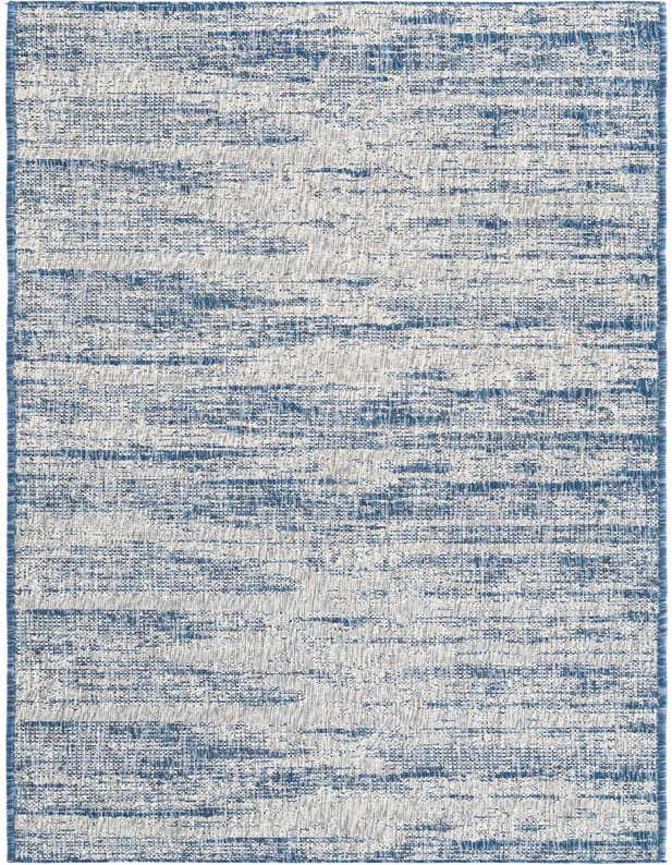 2' 7 x 10' Easy-Clean Modern Indoor / Outdoor Runner Rug