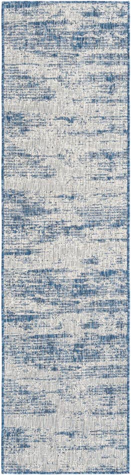 Detail image of 2' x 8' Easy-Clean Modern Indoor / Outdoor Runner Rug