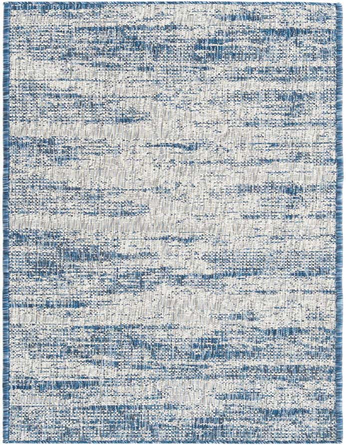 2' x 6' Easy-Clean Modern Indoor / Outdoor Runner Rug