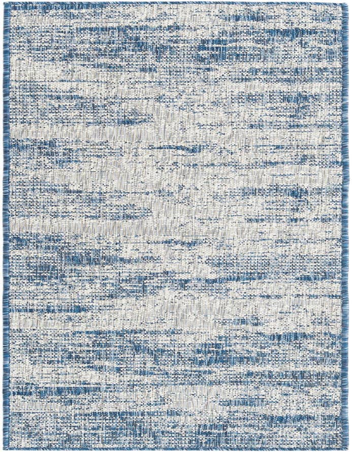 Detail image of 2' x 6' Easy-Clean Modern Indoor / Outdoor Runner Rug