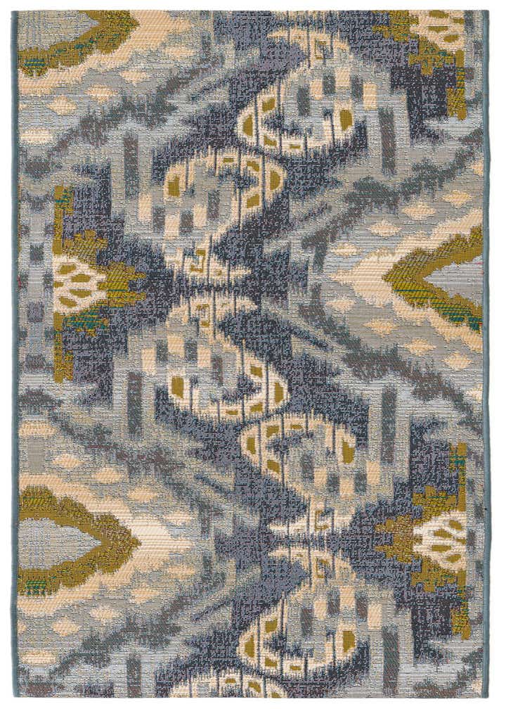 2' x 5' Easy-Clean Modern Indoor / Outdoor Runner Rug