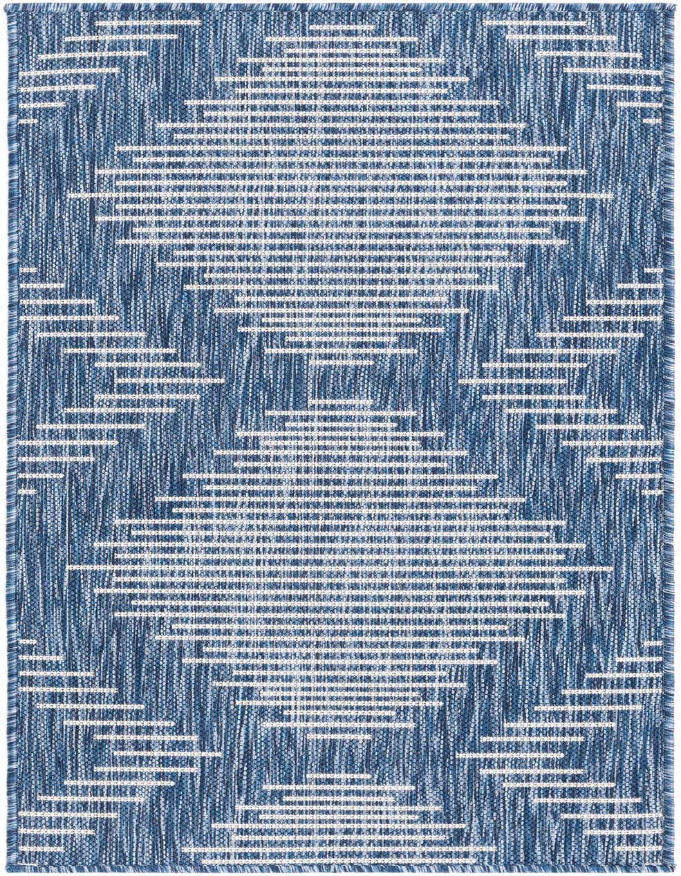 2' x 4' Easy-Clean Modern Indoor / Outdoor Runner Rug