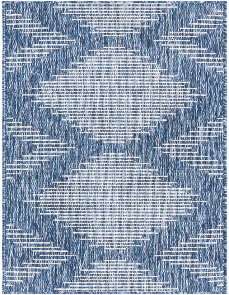 Detail image of 2' x 5' 3 Easy-Clean Modern Indoor / Outdoor Runner Rug