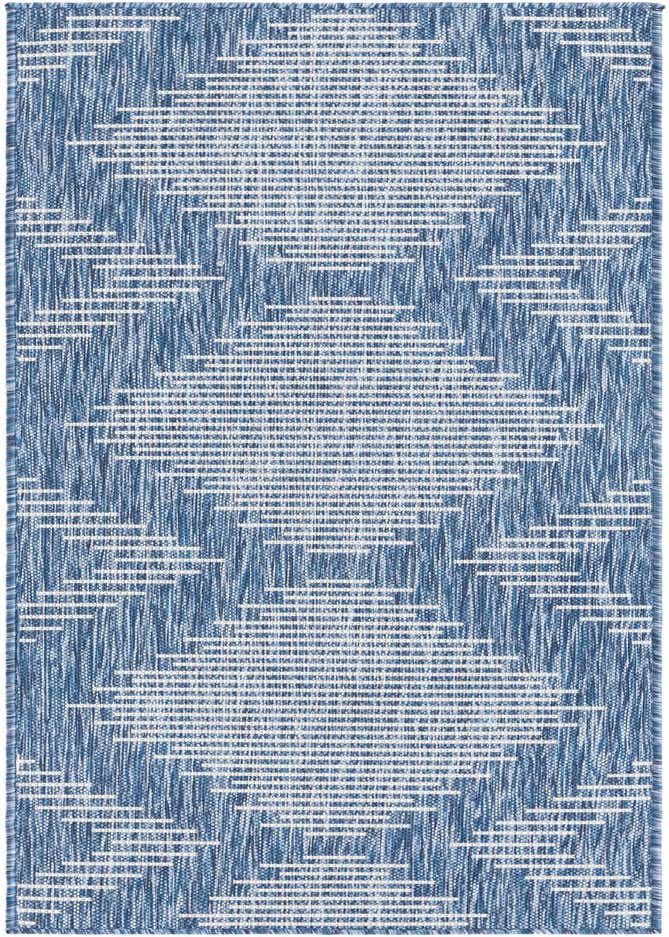 2' x 6' Easy-Clean Modern Indoor / Outdoor Runner Rug