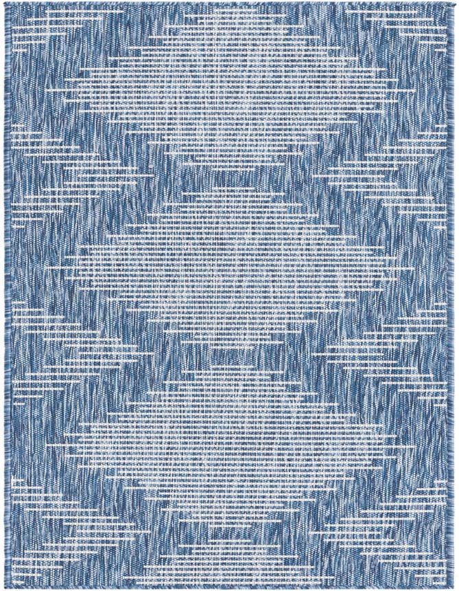 Detail image of 2' x 6' Easy-Clean Modern Indoor / Outdoor Runner Rug