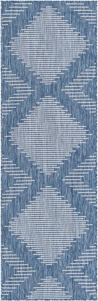 2' x 8' Easy-Clean Modern Indoor / Outdoor Runner Rug