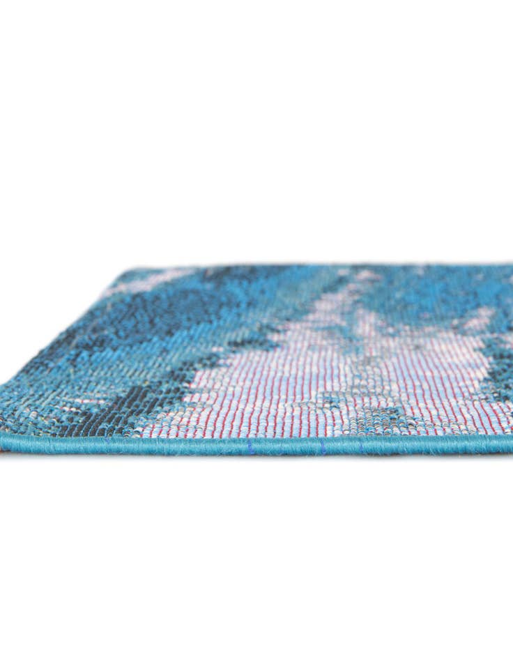Detail image of 2' x 5' 1  Washable Modern Indoor / Outdoor Runner Rug