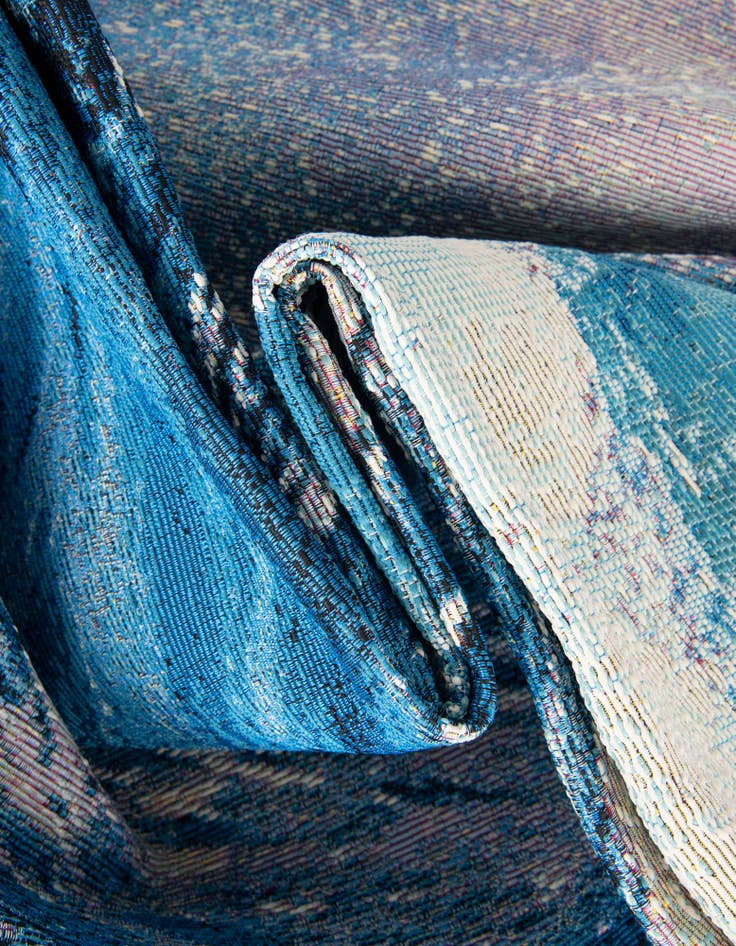 Detail image of 2' x 5' 1  Washable Modern Indoor / Outdoor Runner Rug